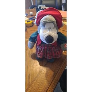 Interactive Mrs. Mouse Animated Plush Sings Jingle Bells Christmas Works!